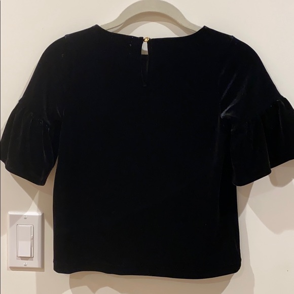 Crewcuts velvet blouse size 8 - Picture 4 of 4